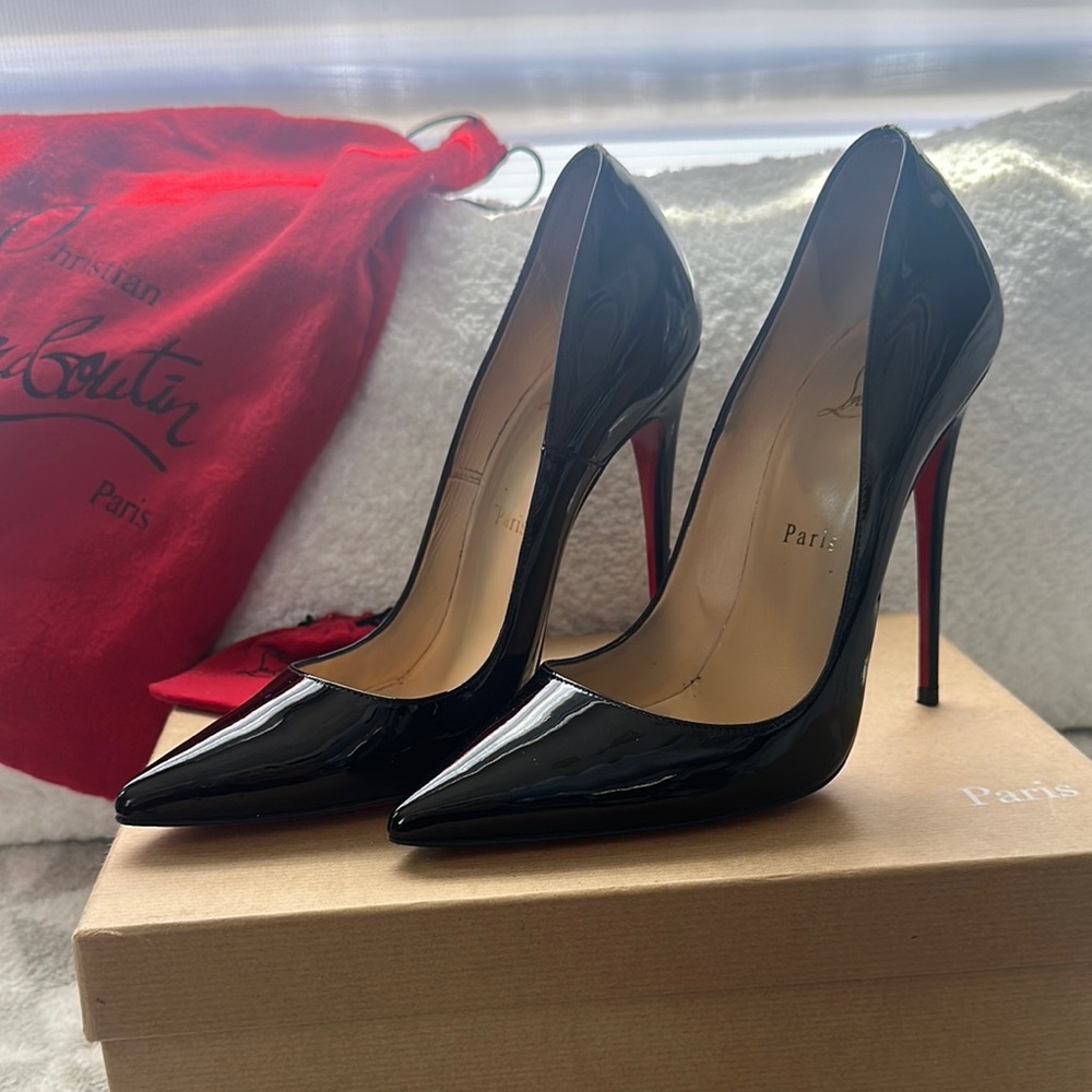 Christian Louboutin Black Stiletto Heels